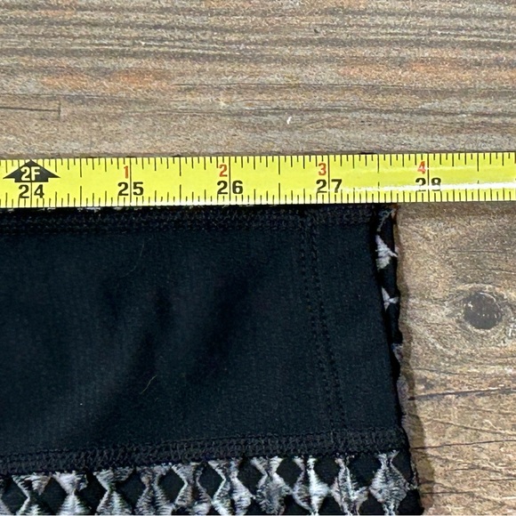 Nike Pro HyperWarm  Women’s Brushed Training Tights Black/White  Size Small - Picture 7 of 9